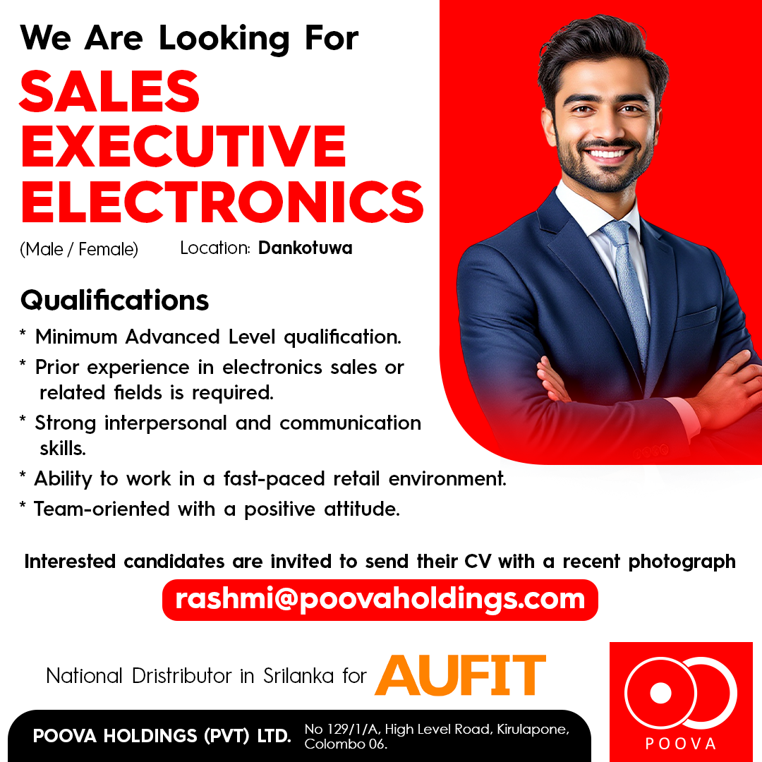 Electronic Executive Sales Staff (Male/Female)