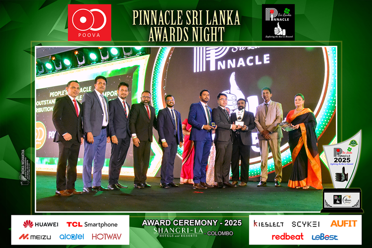 Poova Holdings Honoured as Most Outstanding Mobile Phone Import & Distribution Company of the Year 2025 at Pinnacle Sri Lanka.
